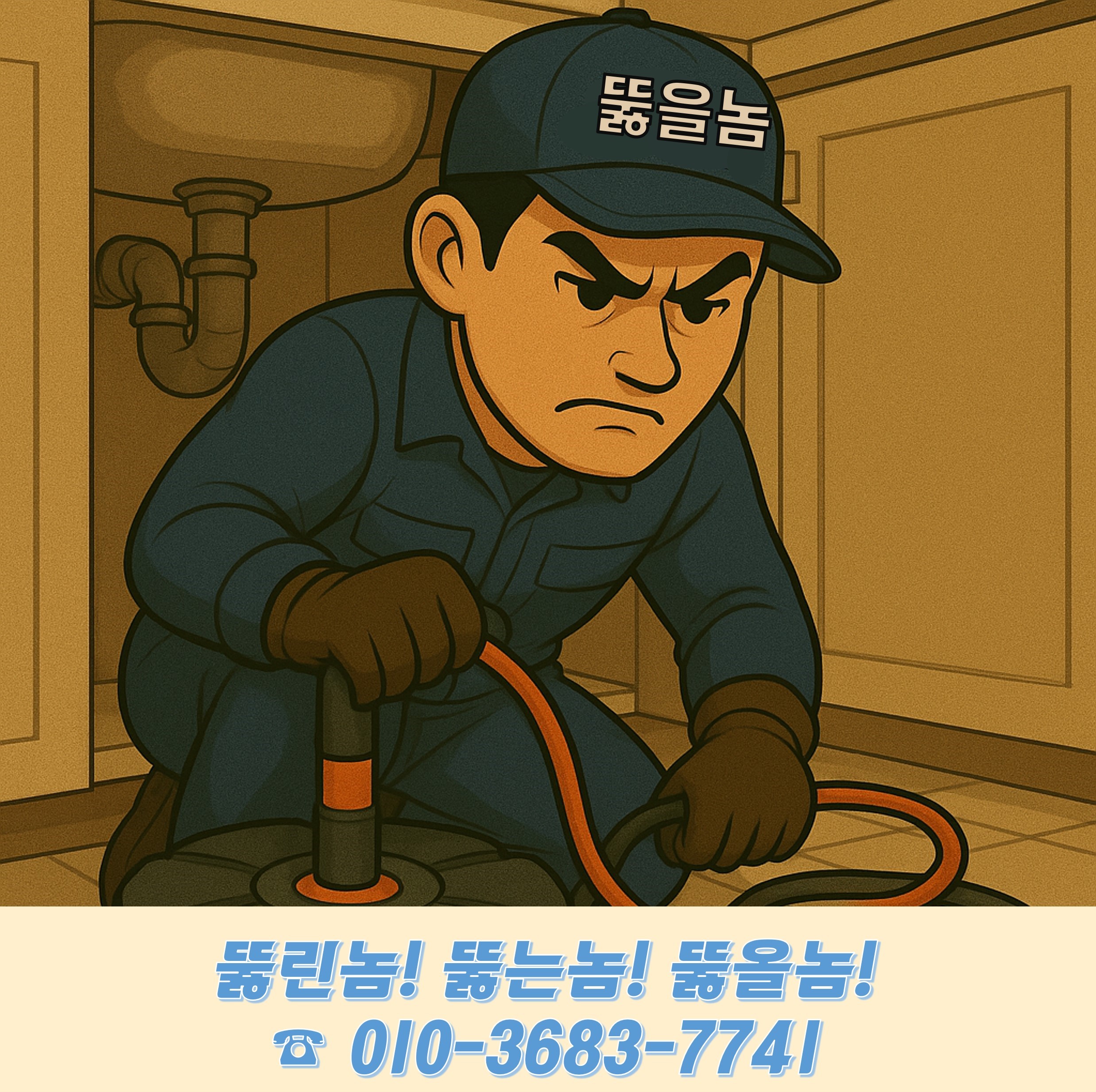 싱크대 막힘 복구 과정2